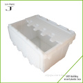 JIA JIU Slanting insert plastic turnover box small clear plastic packaging boxes with lids JIAJIU-500